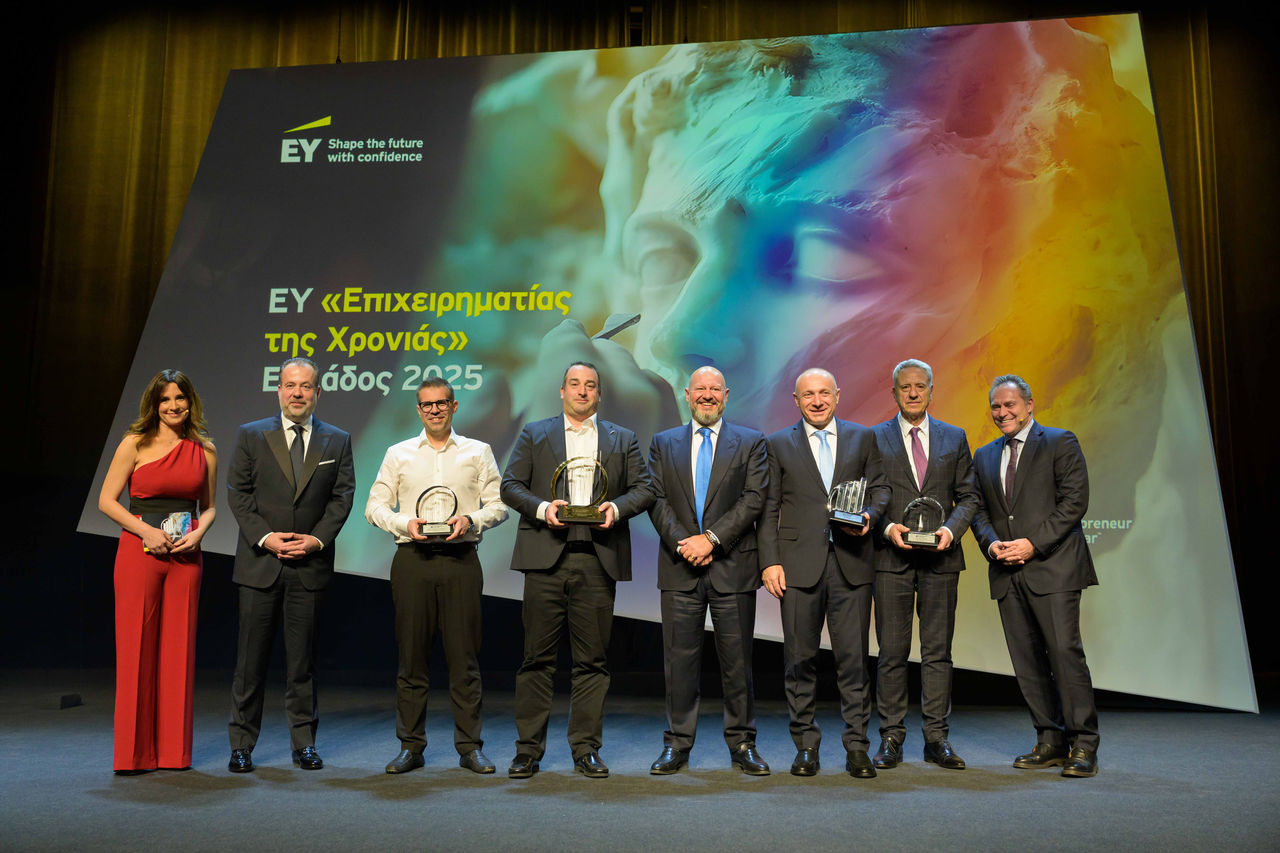 O Χάρης Βαφειάς αναδείχθηκε EY «Επιχειρηματίας της Χρονιάς» Ελλάδος 2025